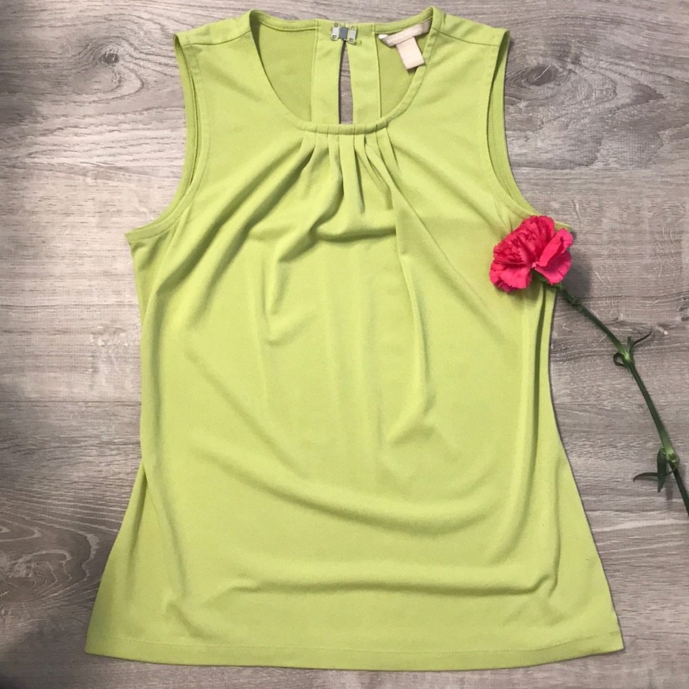 Banana Republic green dressy tank
